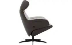 Goossens excellent relaxstoel avec zwart leer - 8204585-01