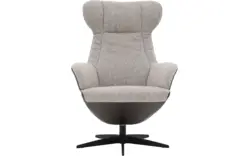 Goossens excellent relaxstoel avec zwart leer - 8204585-01
