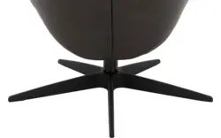 Goossens excellent relaxstoel avec zwart leer - 8204585-01