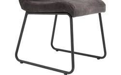 Goossens eetkamerstoel dax grijs stof - 8204655-02