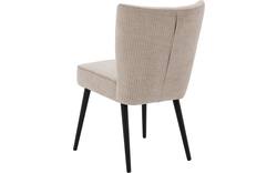 Goossens eetkamerstoel rob beige stof - 8204697-02