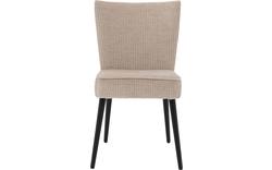 Goossens eetkamerstoel rob beige stof - 8204697-01