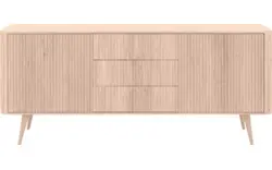 Goossens dressoir seppe wit eiken - 8204743-01