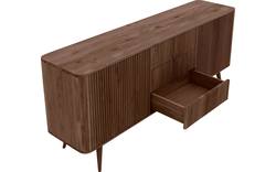 Goossens dressoir seppe donker bruin eiken - 8204744-01
