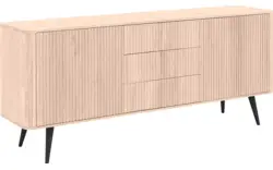Goossens dressoir seppe wit eiken - 8204748-01