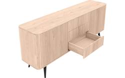 Goossens dressoir seppe wit eiken - 8204748-01