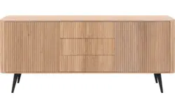 Goossens dressoir seppe wit eiken - 8204749-01