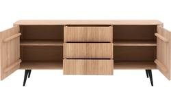 Goossens dressoir seppe wit eiken - 8204749-01