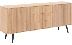 Goossens dressoir seppe wit eiken - 8204749-01