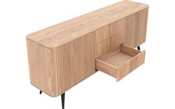 Goossens dressoir seppe wit eiken - 8204749-01
