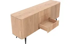 Goossens dressoir seppe wit eiken - 8204749-01