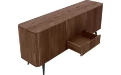 Goossens dressoir seppe donker bruin eiken - 8204750-01