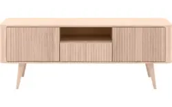 Goossens tv meubel seppe wit eiken - 8204754-01
