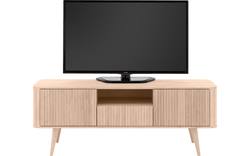 Goossens tv meubel seppe wit eiken - 8204754-01