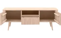 Goossens tv meubel seppe wit eiken - 8204754-01