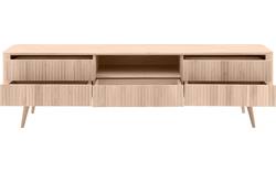 Goossens tv meubel seppe wit eiken - 8204756-01