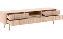 Goossens tv meubel seppe wit eiken - 8204756-01