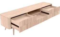 Goossens tv meubel seppe wit eiken - 8204756-01