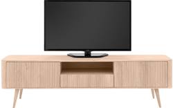 Goossens tv meubel seppe wit eiken - 8204757-03