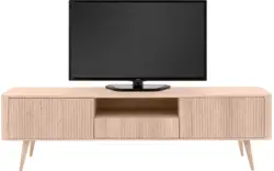 Goossens tv meubel seppe wit eiken - 8204757-01