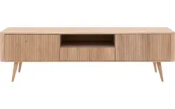 Goossens tv meubel seppe wit eiken - 8204758-01