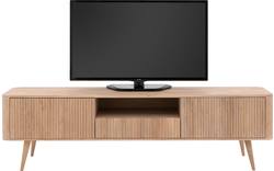 Goossens tv meubel seppe wit eiken - 8204758-03