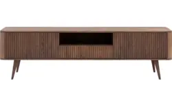 Goossens tv meubel seppe donker bruin eiken - 8204759-01