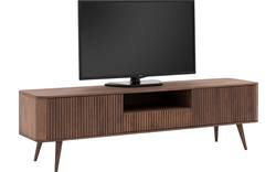 Goossens tv meubel seppe donker bruin eiken - 8204759-01