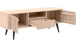 Goossens tv meubel seppe wit eiken - 8204760-01