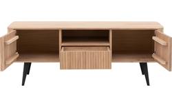 Goossens tv meubel seppe wit eiken - 8204761-01