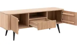 Goossens tv meubel seppe wit eiken - 8204761-01