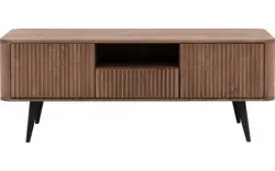 Goossens tv meubel seppe donker bruin eiken - 8204762-01
