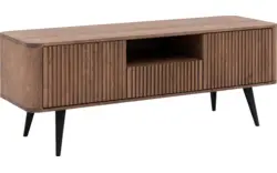 Goossens tv meubel seppe donker bruin eiken - 8204762-01
