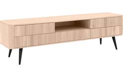 Goossens tv meubel seppe wit eiken - 8204763-01