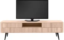Goossens tv meubel seppe wit eiken - 8204763-01