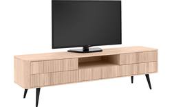 Goossens tv meubel seppe wit eiken - 8204763-01