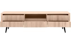 Goossens tv meubel seppe wit eiken - 8204763-01