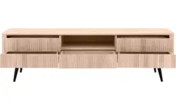 Goossens tv meubel seppe wit eiken - 8204763-01