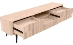 Goossens tv meubel seppe wit eiken - 8204763-01