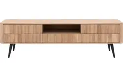 Goossens tv meubel seppe wit eiken - 8204764-01