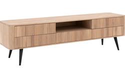 Goossens tv meubel seppe wit eiken - 8204764-01