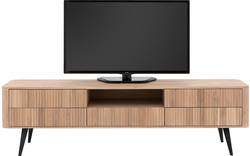 Goossens tv meubel seppe wit eiken - 8204764-03