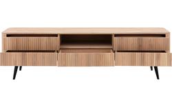 Goossens tv meubel seppe wit eiken - 8204764-01
