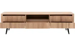 Goossens tv meubel seppe wit eiken - 8204764-01