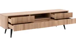 Goossens tv meubel seppe wit eiken - 8204764-01