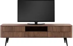 Goossens tv meubel seppe donker bruin eiken - 8204765-01