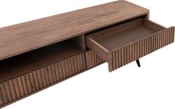 Goossens tv meubel seppe donker bruin eiken - 8204765-01
