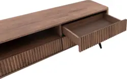 Goossens tv meubel seppe donker bruin eiken - 8204765-01