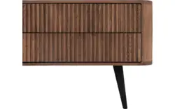 Goossens tv meubel seppe donker bruin eiken - 8204765-01