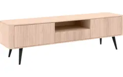 Goossens tv meubel seppe wit eiken - 8204766-01